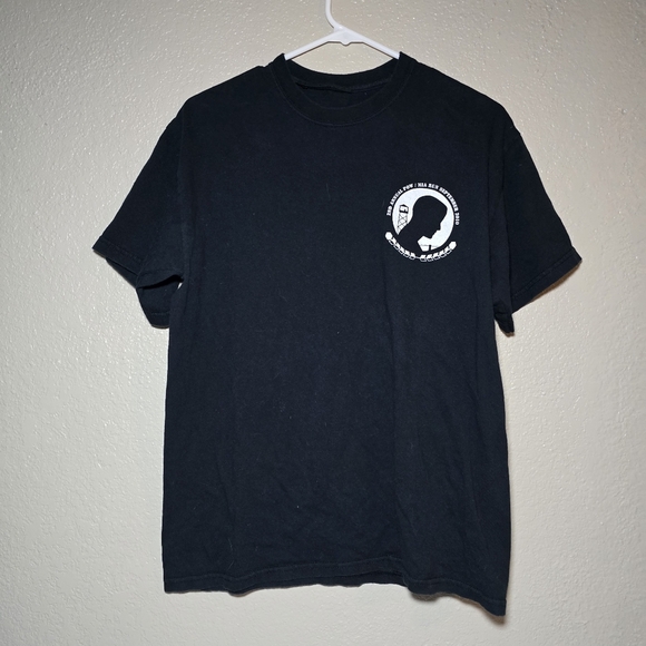 POW*MIA “You Are Not Forgotten” Black Graphic T-Shirt – Patriotic and Meaningful - Picture 1 of 6